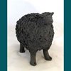 mouton, sculpture de Chris upuy Joly, grès brut